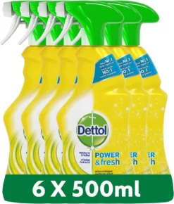 Dettol - Power & Fresh - Allesreinger Spray - Citrus - 6 X 500 Ml 13 Dettol - Power & Fresh - Allesreinger Spray - Citrus - 6 X 500 Ml -Schoonmaakartikelen Winkel 1021x1200 10