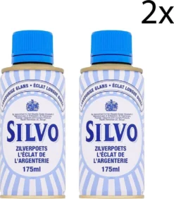 Silvo Zilverpoets - Poetsmiddel -Zilverglans - 2x 175 ML - Voordeelverpakking 6 Silvo Zilverpoets - Poetsmiddel -Zilverglans - 2x 175 ML - Voordeelverpakking -Schoonmaakartikelen Winkel 1050x1200 2