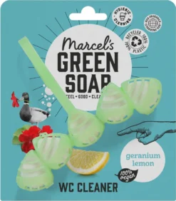 Marcel's Green Soap Toiletblok Geranium & Citroen - 55 Gram