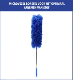 Telescopische Plumeau – Uitschuifbaar – Microvezel – Set Van 3 Opzetstukken – Stoffer – Ragebol -Schoonmaakartikelen Winkel 1085x1200 1