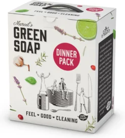 Marcel's Green Soap Dinner Pack - 1 X 1 Box -Schoonmaakartikelen Winkel 1087x1200 5