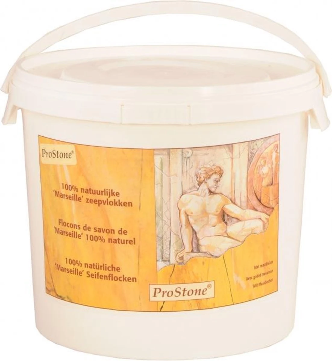 ProStone Marseille Zeepvlokken - Hardsteen & Marmer Zeep - 2 KG 1 ProStone Marseille Zeepvlokken - Hardsteen & Marmer Zeep - 2 KG