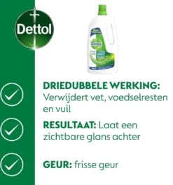 Dettol Allesreiniger Power & Fresh - Original - 1.5 L -Schoonmaakartikelen Winkel 1123x1200