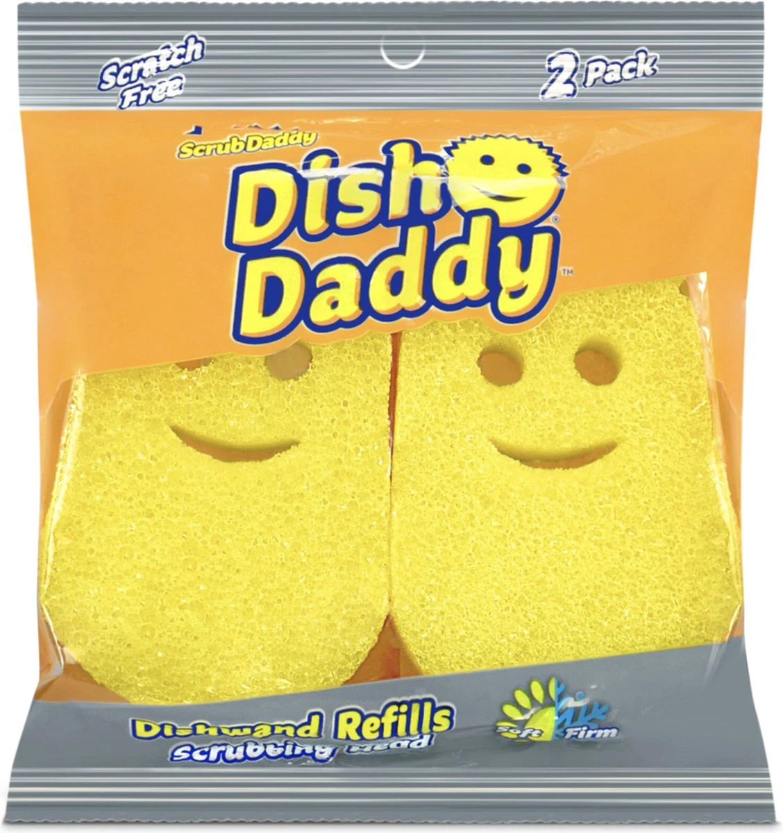 Scrub Daddy - Dish Washer - Scrub Mommy - Afwas Borstel - Incl. 2 Extra Sponzen 6 Scrub Daddy - Dish Washer - Scrub Mommy - Afwas Borstel - Incl. 2 Extra Sponzen - Afbeelding 6