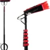Kibani Telescoop Borstel 9m - Telescoopsteel Ramenwassen - Telescoopsteel Met Borstel - Telescoopsteel - Telescoopsteel Met Waterdoorvoer - Ramenwassen - Raamwisser Met Telescoopsteel - Raamwisser - Telescoopstelen