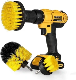 Merkloos 3 Delige Borstelset Voor Boormachine, Opzetstuk Voor Boormachine, Reinigingsborstels, Boorborstels