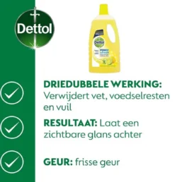 Dettol - Power & Fresh - Allesreiniger - Citrus - 8 X 1 Liter -Schoonmaakartikelen Winkel 1149x1200