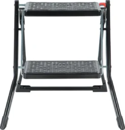Huishoudtrap Opstapje Handy Zwart 2 Treden -Schoonmaakartikelen Winkel 1153x1200