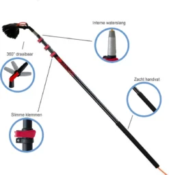 Aquascopic - Telescoopsteel Set Met Borstel - 7,2 Meter -Schoonmaakartikelen Winkel 1162x1200