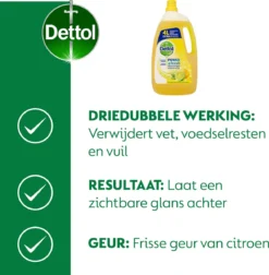 Dettol - Power & Fresh - Allesreiniger - Citrus - 3 X 4 Liter -Schoonmaakartikelen Winkel 1175x1200 1