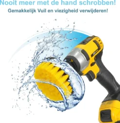 Kibani 9 Delige Borstelset Voor Boormachine - Wit, Rood, Geel - Voor Wielen, Tapijt, Bekleding, Beton En Steen | Schrobborstel – Boorborstel – Schuurborstel - Borstel Boormachine – Schoonmaakborstel – Reinigingsborstel – Tapijtreiniger - Borstelset -Schoonmaakartikelen Winkel 1178x1200