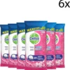 Dettol Schoonmaakdoekjes Power & Fresh - Kersenbloesem - 80 Stuks X6