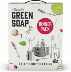 Marcel's Green Soap Dinner Pack - 1 X 1 Box -Schoonmaakartikelen Winkel 1183x1200 2