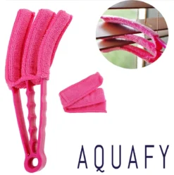 Musthave Gadget Roze - Professionele Jaloezie & Lamellen Reiniger - Lamellen Borstel - Stof Verwijderaar - Jaloezie Stoffer - Incl. Extra Microvezeldoekje