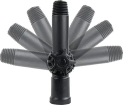 Aqua2Go Telescoopsteel 10,6 Meter - Lichtgewicht Aluminium - 40 Cm. Borstel - Ramen Wassen - Zonnepanelen -Schoonmaakartikelen Winkel 1200x1020