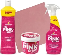 Stardrops 3x The Pink Stuff - Het Wonder Reinigingsmiddel – Allesreiniger Spray - Schoonmaakpasta - Milieuvriendelijk - Huishouden -Schoonmaakartikelen Winkel 1200x1070 2