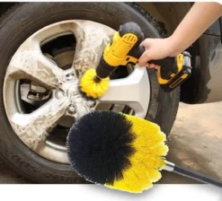 Borstelset Boormachine 25 Delig - Schuursponsjes- Schrobborstel – Boorborstel – Schuurborstel - Borstel Boormachine – Schoonmaakborstel – Reinigingsborstel – Tapijtreiniger - Borstelset -Schoonmaakartikelen Winkel 1200x1087