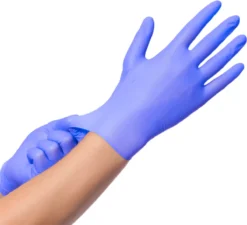 IVROU® Nitril Handschoenen - 100 Stuks Wegwerp Handschoenen - Poeder Vrij, Latex Vrij - Maat: M - Violet Blauw -Schoonmaakartikelen Winkel 1200x1093 1