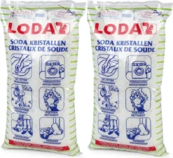 4kg Loda Soda Kristallen 2X2kg Ontvetten, Versachten, Beschermen, Poetsen, Ontgeuren, Reinigen Schoonmaken