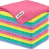 Nince Microvezeldoekjes - Set Van 12 - Schoonmaakdoekjes 30x30 - Reinigingsdoekjes - Vaatdoekjes
