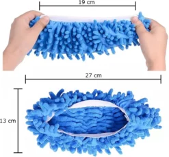 Merkloos Dweil Schoenen Vloermop (Blauw) - Vaatdoek - Keukendoek - Droogdoek - Microvezeldoek - Microvezel Doek - Microfiber Dweil - Multifunctioneel - Voor Vloer, Ramen En Auto | 1 Paar -Schoonmaakartikelen Winkel 1200x1113 1