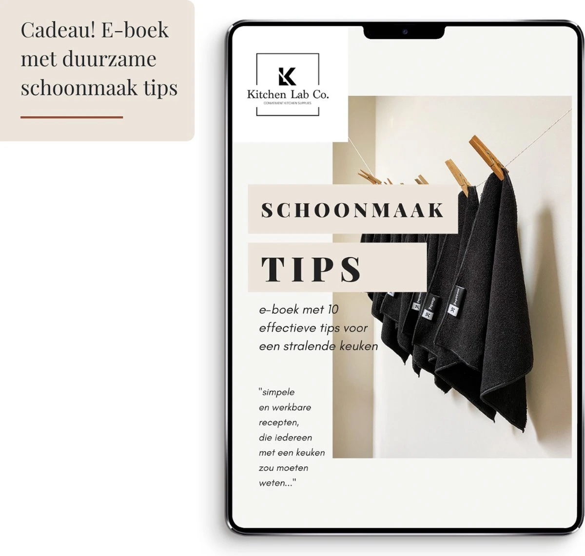 Kitchen Lab Co.® Microvezeldoekjes Zwart - Dagelijks Doekje Set 7 Stuks - 30x30cm - Gelabeld Met Weekdagen - Vaatdoekjes Microvezel 6 Kitchen Lab Co.® Microvezeldoekjes Zwart - Dagelijks Doekje Set 7 Stuks - 30x30cm - Gelabeld Met Weekdagen - Vaatdoekjes Microvezel - Afbeelding 6