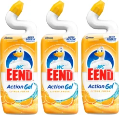 Wc Eend Citrus Toilet Reiniger 3 X 750ml