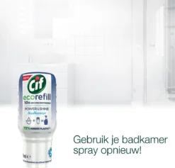 Cif Power & Shine Badkamer Ecorefill Capsule - 10 X 70 Ml - Voordeelverpakking -Schoonmaakartikelen Winkel 1200x1151 1