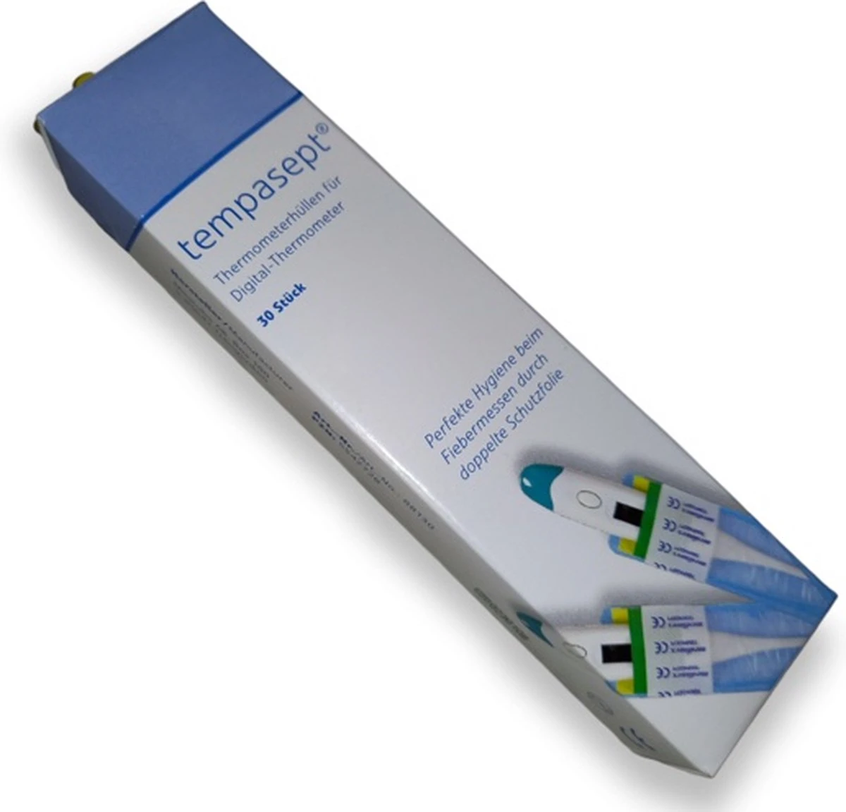 Tempasept Thermometerhoes - 30 Thermometerhoezen Voor Koortsthermometer 2 Tempasept Thermometerhoes - 30 Thermometerhoezen Voor Koortsthermometer - Afbeelding 2