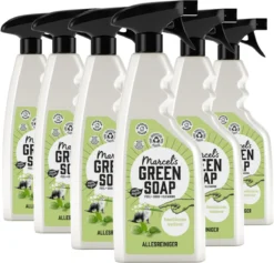 Marcel's Green Soap Allesreiniger Spray Basilicum & Vertivert Gras - 6 X 500 Ml