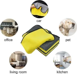 Merkloos Microvezel Droogdoek-Auto Droogdoek-Auto Droogdoek Microvezeldoek-auto Poetsen-poetsdoek- Reinigingsdoekjes- Duurzaam – 30x30 Cm - Geel/grijs 12 Merkloos Microvezel Droogdoek-Auto Droogdoek-Auto Droogdoek Microvezeldoek-auto Poetsen-poetsdoek- Reinigingsdoekjes- Duurzaam – 30x30 Cm - Geel/grijs -Schoonmaakartikelen Winkel 1200x1154 7