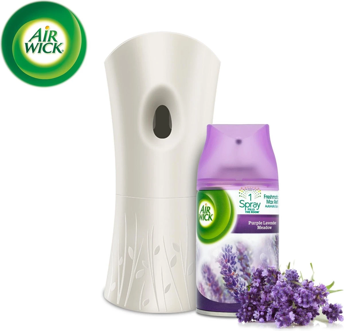 Air Wick Freshmatic Automatische Spray Luchtverfrisser - Paarse Lavendel Navulling - 3 Stuks - Voordeelverpakking 4 Air Wick Freshmatic Automatische Spray Luchtverfrisser - Paarse Lavendel Navulling - 3 Stuks - Voordeelverpakking - Afbeelding 4