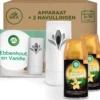 Air Wick Freshmatic Automatische Spray Luchtverfrisser - Ebbenhout & Vanille - 1 Apparaat + 2 Navullingen