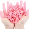 25 X Latex Vingerbeschermer Roze - Vinger Condoom - Horeca - Electronica - Schoonheidsspecialist - Pedicure