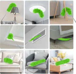 Strex Telescopische Plumeau Set Met Telescoopsteel - 60 Tot 140 Cm - Uitschuifbaar - Flexibel - Microvezel Ragebol - 5-Delige Schoonmaak Set -Schoonmaakartikelen Winkel 1200x1174 2