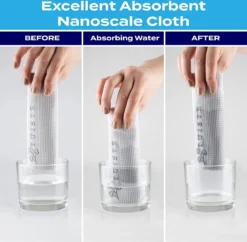 Tuiste Set Van 4, Grijs, Microvezel Microvezeldoeken, Permium Poetsdoeken, Stofdoeken, Nano Poetsdoeken, Micro Magic Magische Doeken, Multifunctionele Reinigingsdoeken, Set Van 4, 37 X 57 Cm -Schoonmaakartikelen Winkel 1200x1174 5