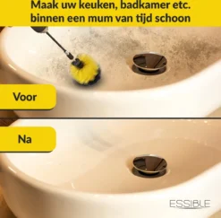 ESSIBLE Borstelboor - Set 20 Stuks - Schrobborstel - Polypropyleen - Borstel Boormachine - Schrobborstel - Schuurborstel - Automatische Reiniging - 20 Delige Borstelset Voor Boormachine -Schoonmaakartikelen Winkel 1200x1179 1