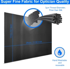 MMOBIEL 6 Pack Microfiber Reinigingsdoeken Wasbaar - 18 X 15cm - Zwart -Schoonmaakartikelen Winkel 1200x1179 7