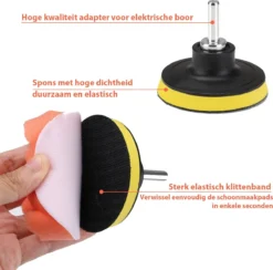 Borstelset Boormachine 25 Delig - Schuursponsjes- Schrobborstel – Boorborstel – Schuurborstel - Borstel Boormachine – Schoonmaakborstel – Reinigingsborstel – Tapijtreiniger - Borstelset -Schoonmaakartikelen Winkel 1200x1184 2