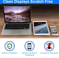 MMOBIEL 6 Pack Microfiber Reinigingsdoeken Wasbaar - 18 X 15cm - Zwart -Schoonmaakartikelen Winkel 1200x1186 4