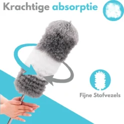 VAIVE Plumeau Uitschuifbaar - Stoffer - Duster - Ragebol Met Telescoopsteel -Schoonmaakartikelen Winkel 1200x1198 1