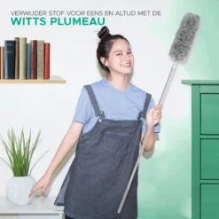 WITTS Telescopische Plumeau - Ragebol – Uitschuifbaar - Grijs -Schoonmaakartikelen Winkel 1200x1200 10