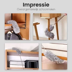 Plumeau Uitschuifbaar Tot 280cm - RVS - Telescopisch - Plumeau Met Telescoopsteel - 360° Flexibel 17 Plumeau Uitschuifbaar Tot 280cm - RVS - Telescopisch - Plumeau Met Telescoopsteel - 360° Flexibel -Schoonmaakartikelen Winkel 1200x1200 102