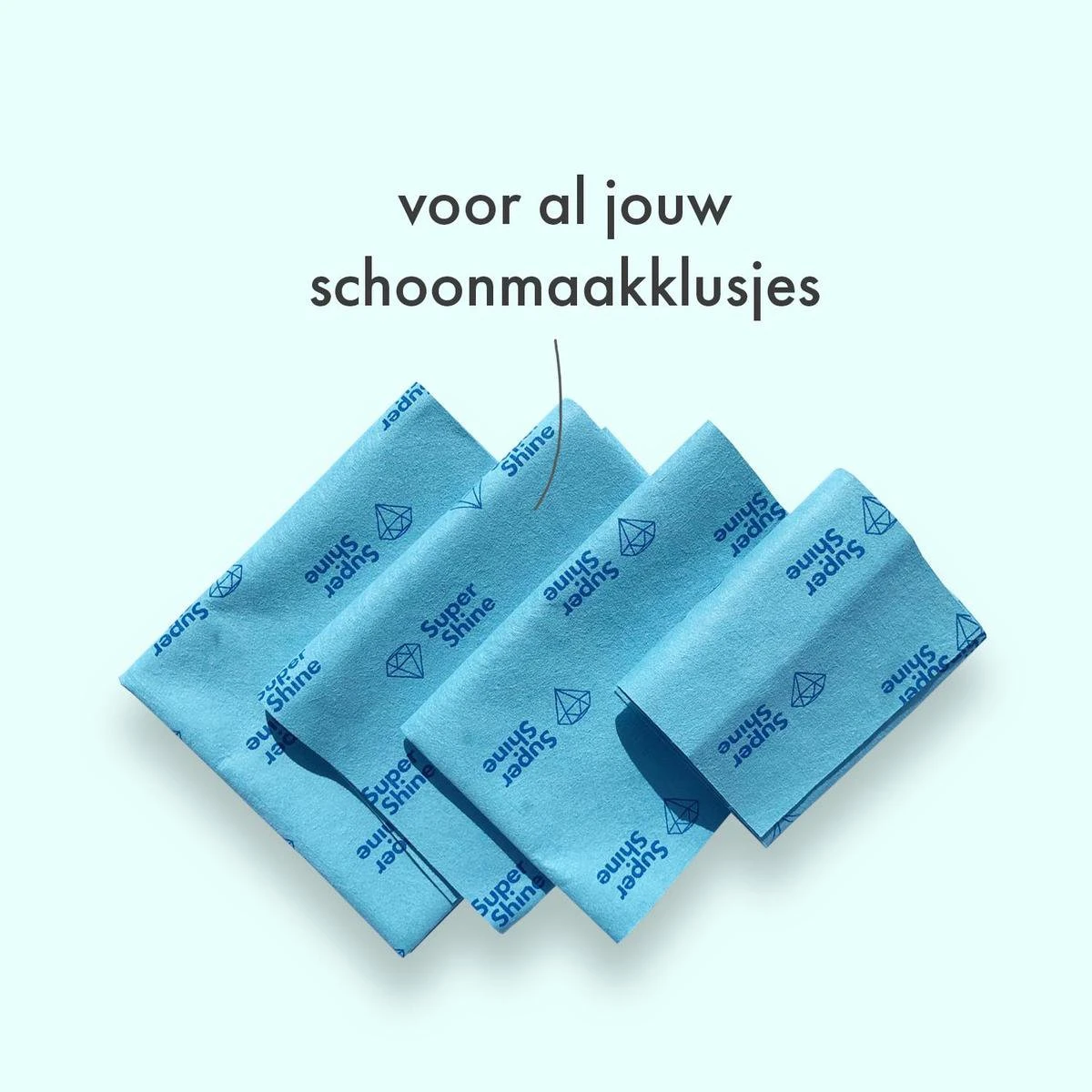 Super Shine Microvezel Schoonmaakdoekjes - Compleet Pakket - 4 Delig - Wasbaar - Hygiënisch 5 Super Shine Microvezel Schoonmaakdoekjes - Compleet Pakket - 4 Delig - Wasbaar - Hygiënisch - Afbeelding 5