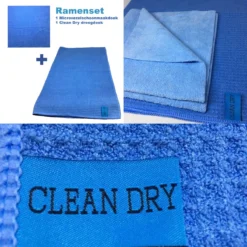 Merkloos Ramenset Raamdoeken Microvezel Glasdoeken Droogdoek Ramen Clean Dry Blauw/blauw -Schoonmaakartikelen Winkel 1200x1200 1073