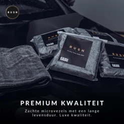 RUSH Microvezeldoek - Droogdoek - Auto Wassen - Auto & Motor - 60 X 80 Cm - 600GSM -Schoonmaakartikelen Winkel 1200x1200 1101