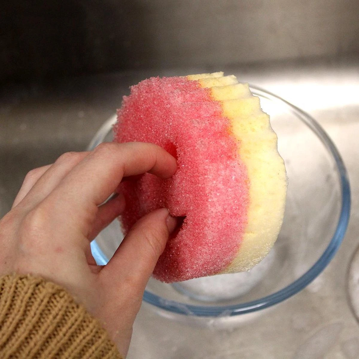 Scrub Daddy - Scrub Mommy Krasvrije Spons Dubbelzijdig Roze 6 Scrub Daddy - Scrub Mommy Krasvrije Spons Dubbelzijdig Roze - Afbeelding 6