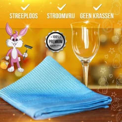 SWOOPIES [Set Van 3] Professionele Microvezeldoeken, Duurzaam Poetsen Met Enkel Water 60 X 40 Cm Streep-/Lint-Vrij, Ultrazachte & Grote Premium Doeken Voor Keuken, Badkamer, Raam, Auto -Schoonmaakartikelen Winkel 1200x1200 1138