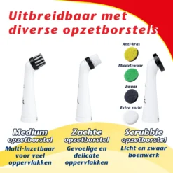 CleanRite® Multi Scrubber - Schoonmaakborstel Voor Auto, Fornuis, Tegels En Voegen -Schoonmaakartikelen Winkel 1200x1200 150