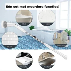 Elektrische Scrubber - Veelzijdige Schrobborstel - Elektrische Schoonmaakborstel - Binnen En Buiten Schoonmaken -Schoonmaakartikelen Winkel 1200x1200 185
